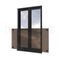 Balkon Francuski 120x100 Antisol Brąz